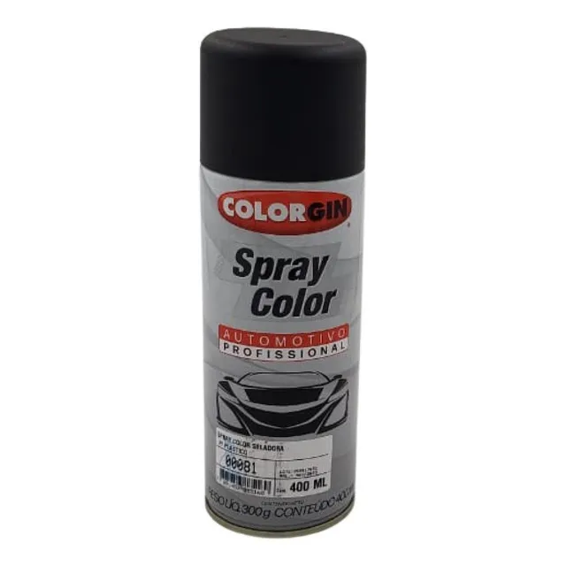 Tinta Spray Automotiva Colorgin Seladora P/ Plasticos 300ml