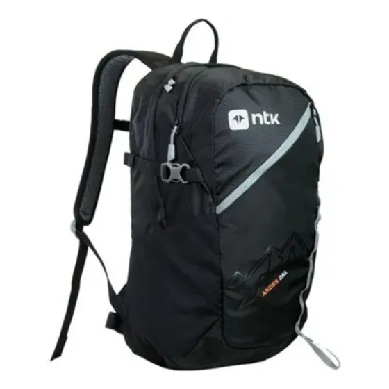 Mochila Ataque Andes 28l Caminhada Trekking Trilha Ntk Preto