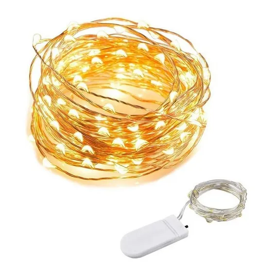 Hilo De Alambre Luces Led 3m Vintage Decoracion Navidad