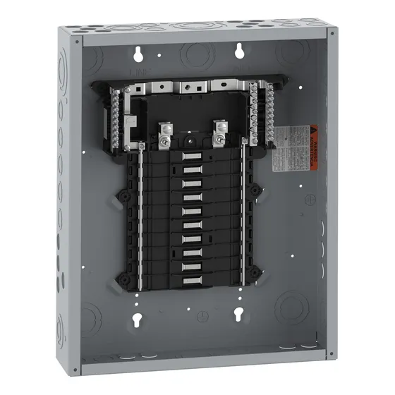 Centro De Carga Square D Qo120l125pg Gris 20 P Con Zap Principales 125 A