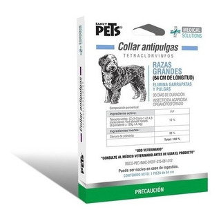 Collar Para Perro Protector De Insectos Ms Med Collar Para Perro Protector De Insectos Ms Med