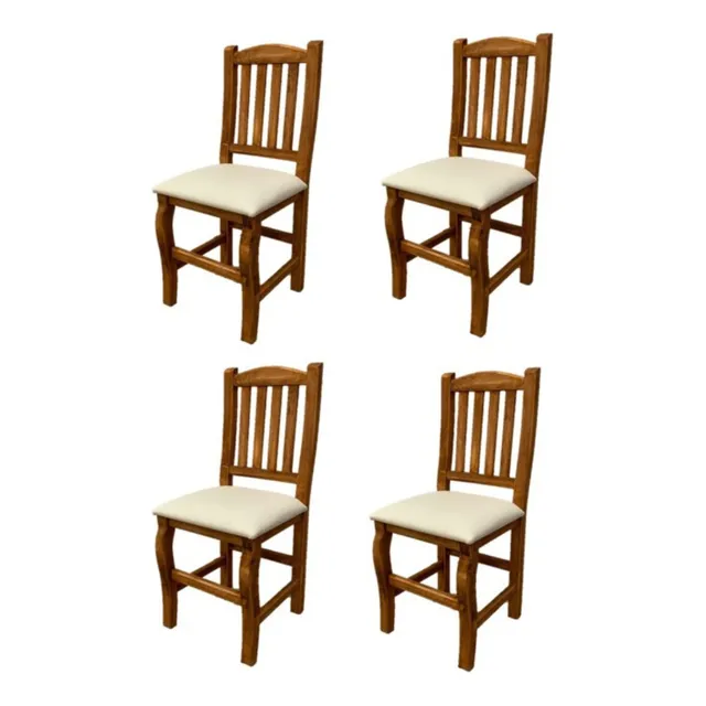 Set 4 Sillas Moderna París Cómodas Uso Rudo Comedor Cct