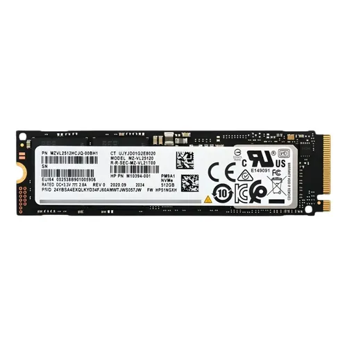 Disco Sólido Ssd 512gb Oem M.2 2280-samsung Mz-vl8512d Negro