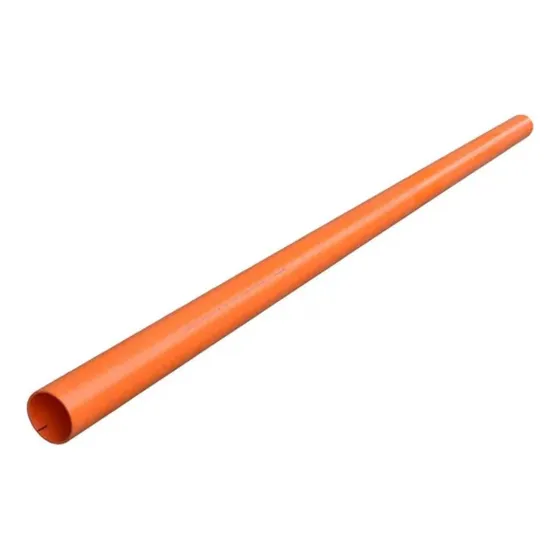 Tubo Pvc 75mm Para Protección De Tirante 2,5 Metros