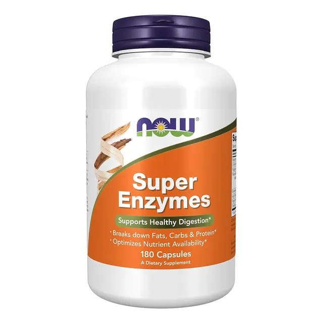 Super Enzimas  180 Cápsulas Now