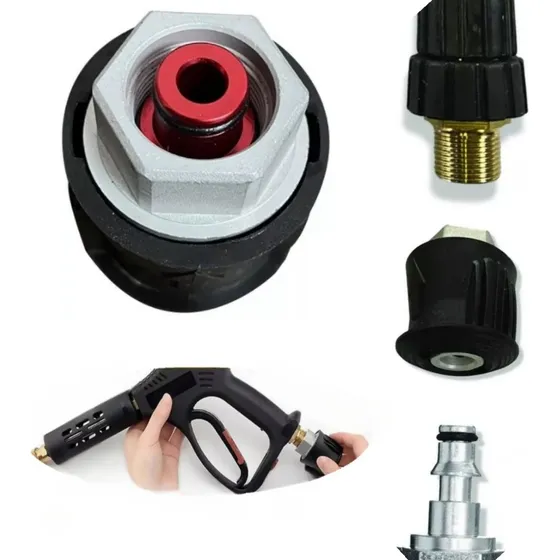Adaptador Hilo M22 Manguera Para Bauker/lavor Conector Rápid