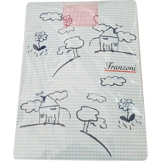 Medias Panty Niña Dibujos Paisaje 70 Den Franzoni Ref. 2029