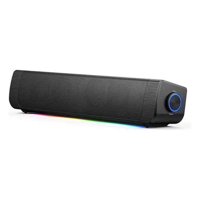Altavoz De Altavoz De Televisión Bluetooth Negro Recargable