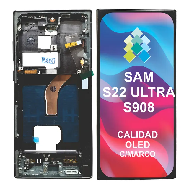 Modulo Para Samsung S22 Ultra S908 Calidad Oled C/marco