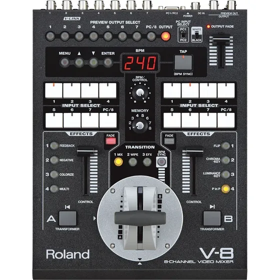 Roland V8, Mezcladora De Video 8 Canales
