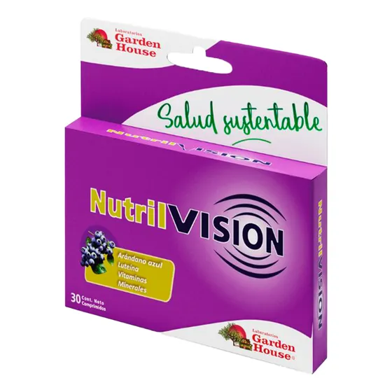 Garden House Nutrilvision 30 Comp Con Luteina Salud Ocular