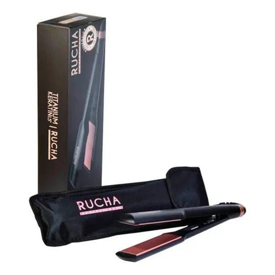 Plancha Rucha Titanium Keratin 1,5 Pulgadas 100% Original