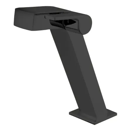 Torneira Para Banheiro Home Neth Black Trend 1/4 Volta Metal Preto