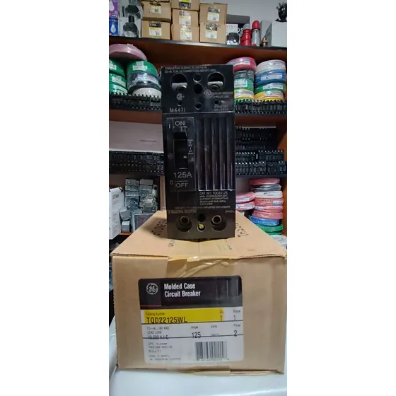Breaker Tqd 2x125 Amp General Electric