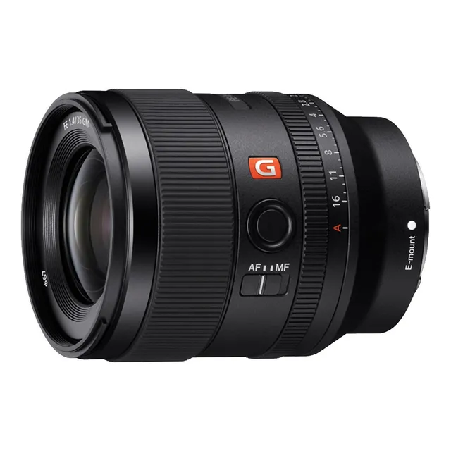 Lente de fotograma completo Sony 35 mm F/1.4 Gm con montura E E (sel35f14gm)