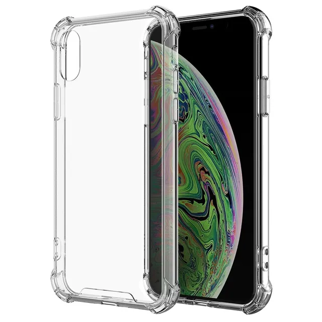 Funda Para  iPhone X Xs Transparente Anti Golpes