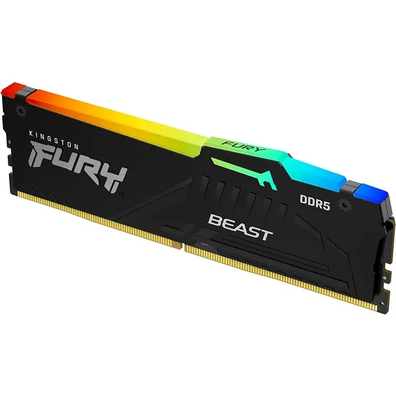 Memoria Ram Kingston Fury Beast Rgb 8gb 6000mt/s Ddr5