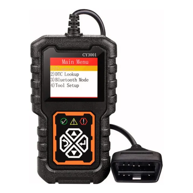 Scanner Automotivo Obd2 Profissional Cy3001 Em Português