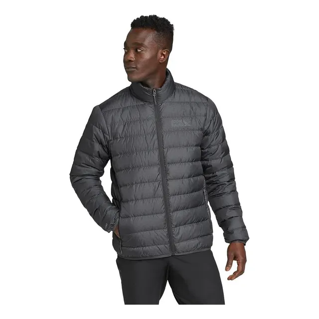 Eddie Bauer Mens Cirruslite Down Jacket, Dk Smoke Htr Recicl