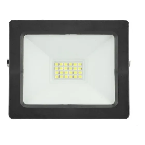 Reflector Led Exterior Candela 20w Proyector Luz Fría Color de la carcasa Negro Color de la luz Blanco frío