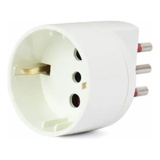 Adaptador Salida Schuko Ficha 10amp Conatel Fr