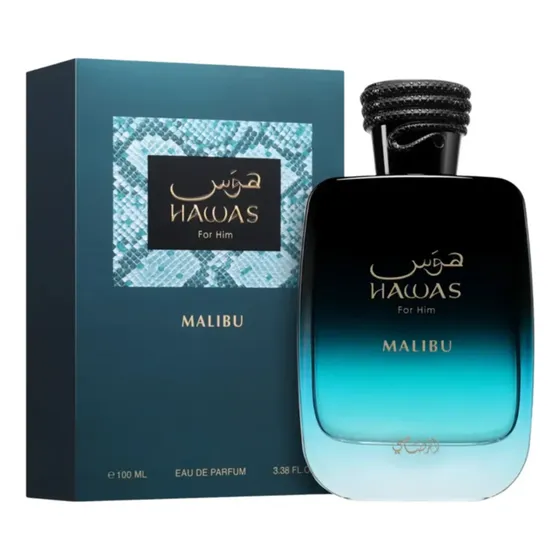 Perfume Hawas For Him Malibu Edp 100 Ml Rasasi