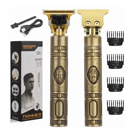 Máquina Para Cortar Cabello Y Rasuradora Diseño Buda