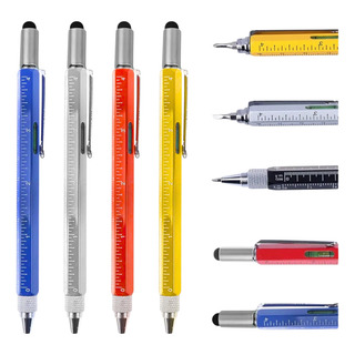 Pluma 6 En1 Multifuncional Desarmador Regla Nivel 1pz Full Pluma 6 En1 Multifuncional Desarmador Regla Nivel 1pz Full