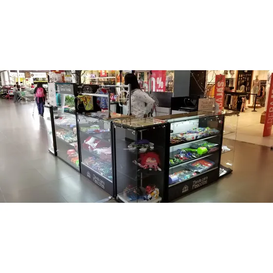Vitrina (burbuja) Para Centro Comercial Vidrio Templado