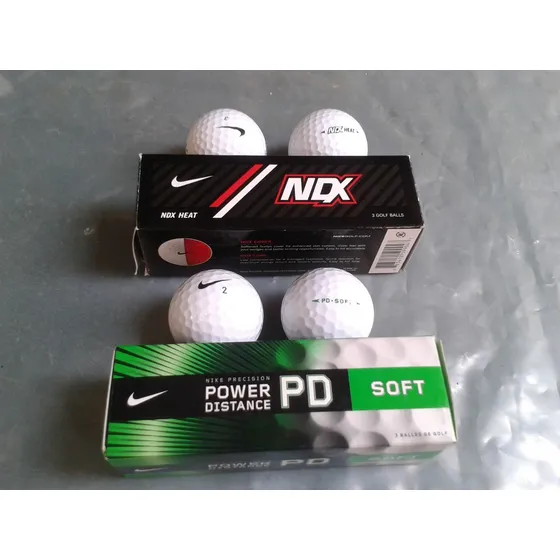 Pelotas 4 Golf Nike Ndx Y Power Distance Solf Nuevas