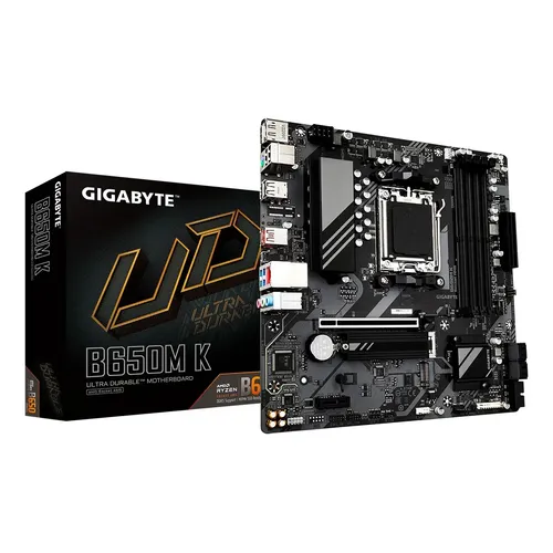 Placa Mãe Gigabyte B650m D3hp Ax Wi-fi Am5 4xddr5 Amd B650 Black