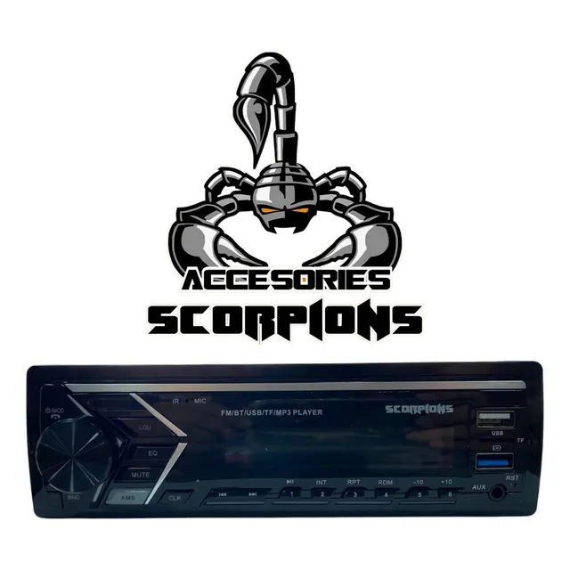 Reproductor Scorpions Bluetooth 2usb