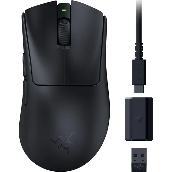 Mouse Para Jogos Razer Deathadder V3 Hyperspeed Wireless 55g