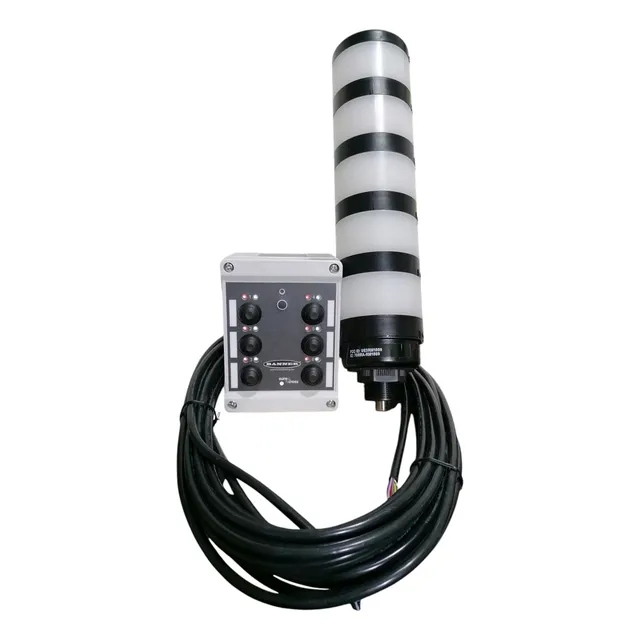 B-tl70dxn9-q8. Torreta Banner 5 Colores  Con  Controlador