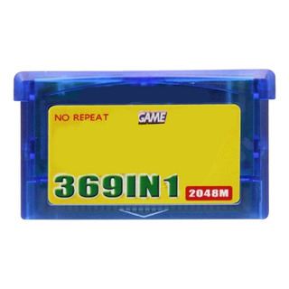 Cartucho De Juego 369 En 1 Para Videojuegos Game Boy Advance Cartucho De Juego 369 En 1 Para Videojuegos Game Boy Advance