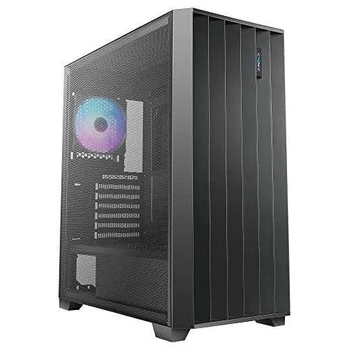 Gabinete Pc Azza Resistente Vidrio Templado Rgb -negro