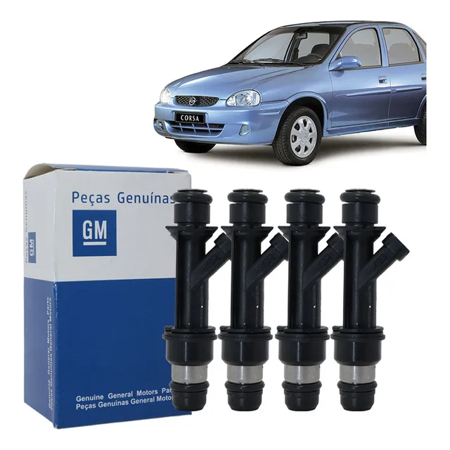 Bico Injetor Corsa Celta 1.0 8v Gasolina 25319300 Jogo Orig.