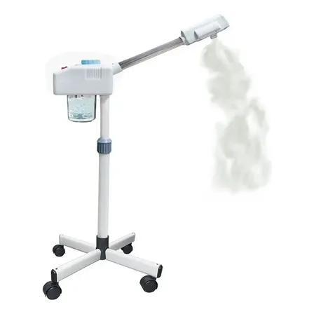 Vaporizador Facial Profesional Con Ozono Y Aromaterapia, Cabezal Giratorio