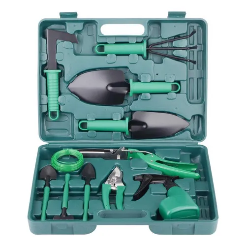 Set Jardineria Herramientas Rastrillo Pasto Tijera De Poda