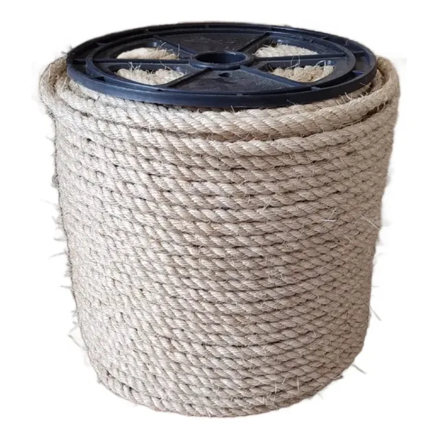 Mecate Cabo Sisal Cocuiza 1/2 - Venta Por Rollo