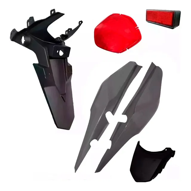 Kit Carenagem Traseira Completa Fan 160 125 Titan Start