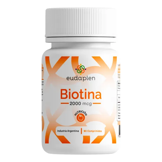 Eudaplen Biotina 2000mcg Suplemento Cabello Uñas Piel X90c