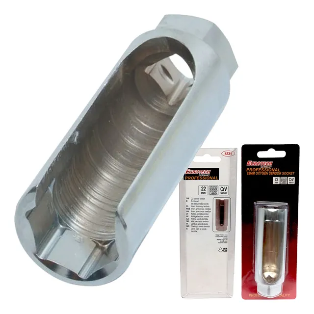 Dado Extractor 22mm. Sensor Oxigeno Sonda Lambda - Eurotech