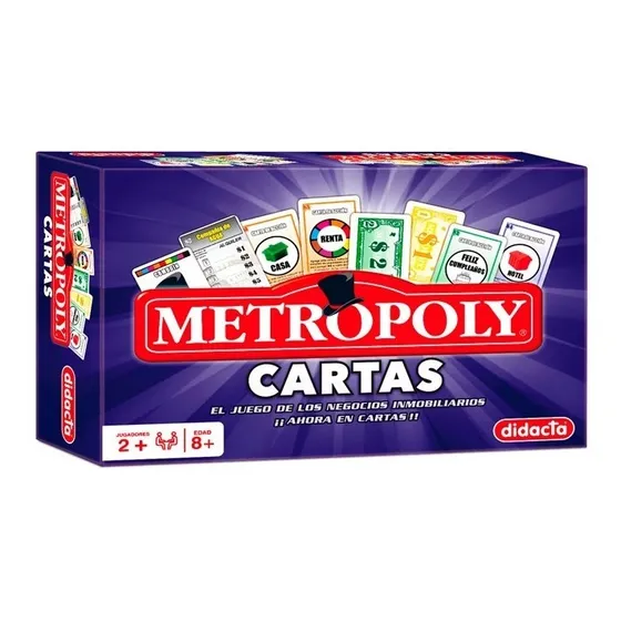 Juego De Mesa Metropoly Didacta Para Toda La Familia
