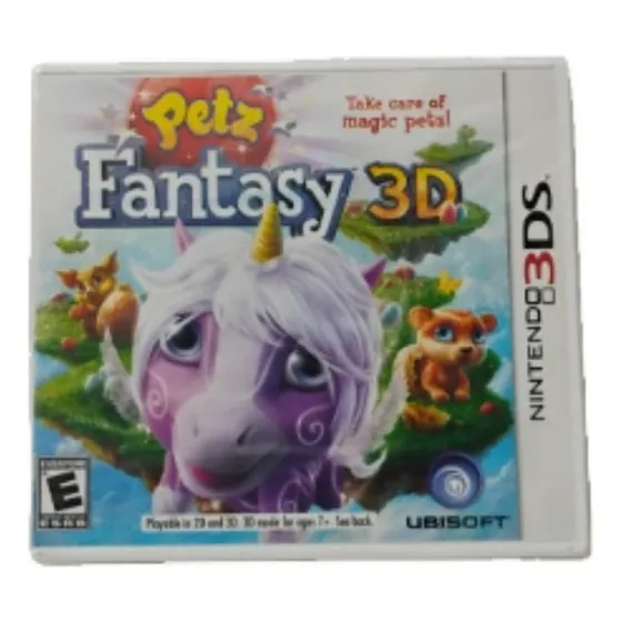 Nintendo 3ds Petz Fantasy 3d -  Lacrado Original