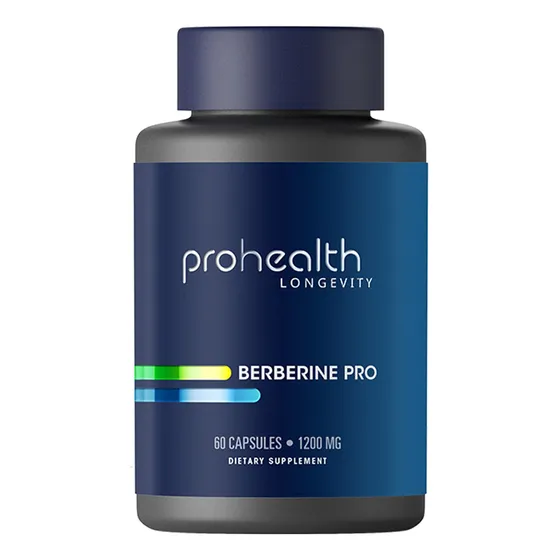 Berberina Pro De Prohealth. Promueve El Metabolismo Juvenil 