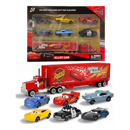 Pull Back Cars Toys Set 6pcs Zinc Alloy Racing Car Model Toy