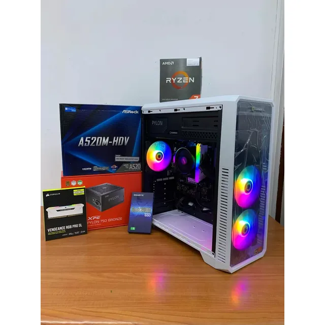 Computador Gamer Diseño Ryzen 7 5700g Ram 32gb M.2 1tb Ssd