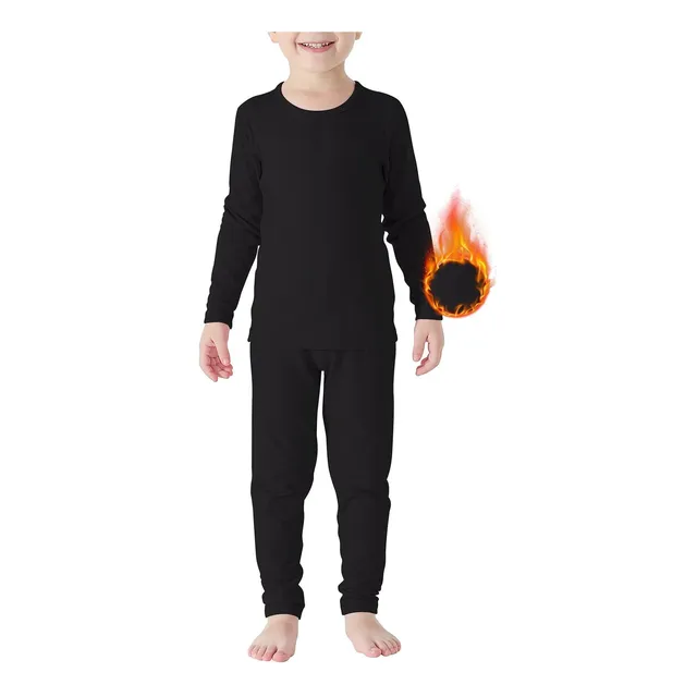 Conjunto Ropa Termica Para Niño Larga Forro Polar