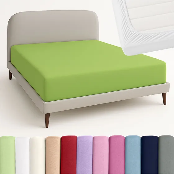 Lençol Cama Queen 35cm Com Elástico 100% Algodão Malha